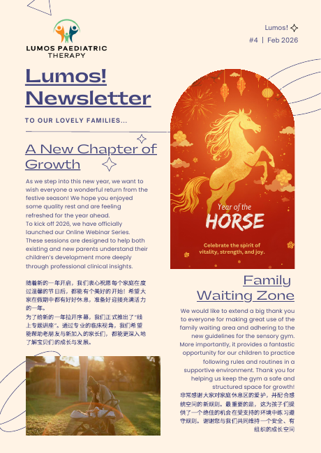Lumos newsletter issue 4 cover